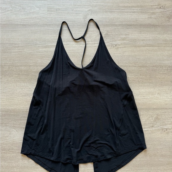 Tie Back Lightweight Yoga Tank Top - Picture 1 of 3